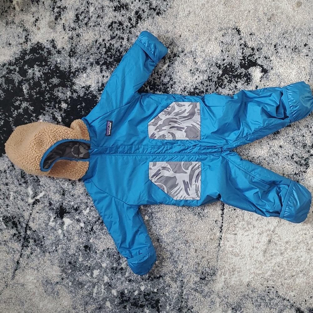 Infant Patagonia snowsuit